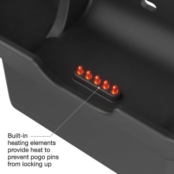 RAM® Locking Powered Dock + USB-A for Honeywell CT40/45/47 - Heated Pins