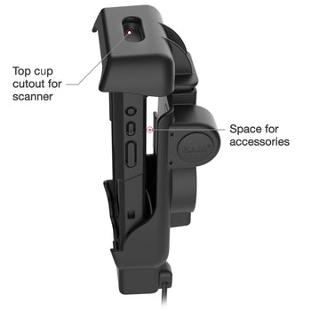 RAM® Powered Dock + USB-A for Honeywell CT40/45/47 - Heated Pins