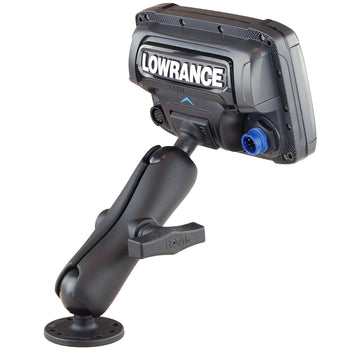 RAM® Double Ball Mount for Lowrance Elite-5 & Elite-7 Ti + More