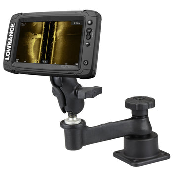 RAM® Horizontal Swing Arm Mount for Lowrance Elite-5 Series