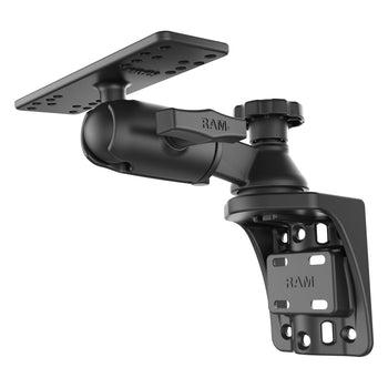 RAM® Vertical 6" Swing Arm Mount with Round Ball Adapter