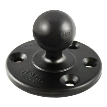 RAM® Large Round Plate with Ball and Steel Reinforced Bolt