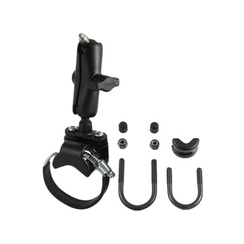 RAM® ATV/UTV Double Ball Rail Mount with 1/4"-20 Threaded Stud