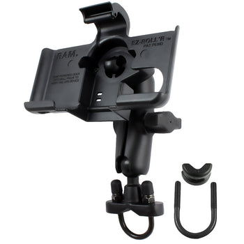 RAM® Handlebar U-Bolt Double Ball Mount for Garmin dezl™ 560LMT & 560LT