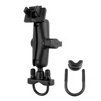 RAM® Handlebar U-Bolt Double Ball Mount for Lowrance Elite-5 + More