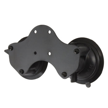 RAM® Twist-Lock™ Dual Suction Cup Base