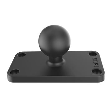 RAM-B-202U-153:RAM-B-202U-153_2:RAM Ball Base with 1" x 2.5" 4-Hole Pattern - B Size