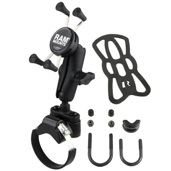 RAM® X-Grip® Phone Mount with ATV/UTV Rail Base