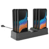 RAM-DOCK-6G-SAM84CPU:RAM-DOCK-6G-SAM84CPU_1:RAM® 6-Port Charging Dock for Samsung XCover6 Pro With Smart Case