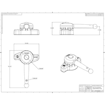 RAM-KNOB9HU:RAM-KNOB9HU_2:RAM Hi-Torq™ Wrench for D Size Socket Arms