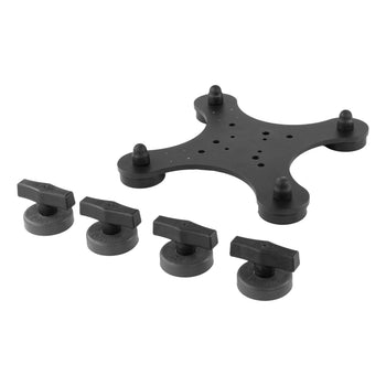 RAM® Tough-Mag™ 48MM 4-Point Magnetic Mounting Base