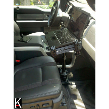 RAM® Laptop Mount with Adjust-A-Pole™ for '04-14 Ford F-150 + More