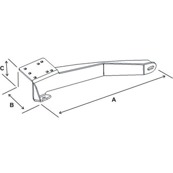 RAM-VB-142:RAM-VB-142_2:RAM No-Drill™ Vehicle Base for '05-10 Jeep Grand Cherokee + More