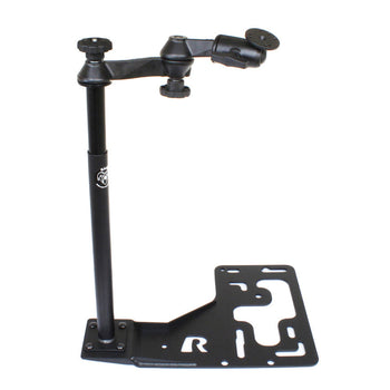 RAM® No-Drill™ Universal Mount for Heavy Duty Trucks - Double Swing Arm