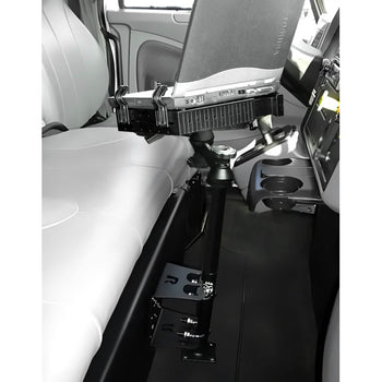 RAM® Vertical 5" Offset Drill-Down Laptop Mount