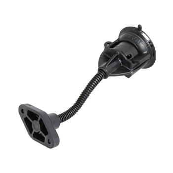 RAM® Twist-Lock™ Suction Cup with 4" RAM® Flex-Arm™ & Diamond Plate