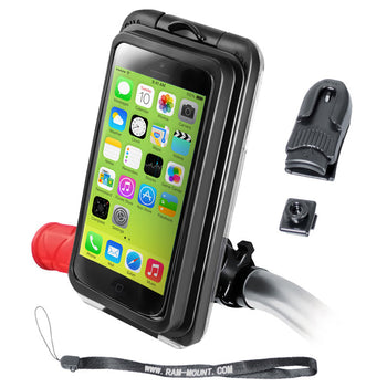 RAM® Aqua Box® Pro 20 for iPhone 5 with RAM® EZ-On/Off™ Bicycle Mount