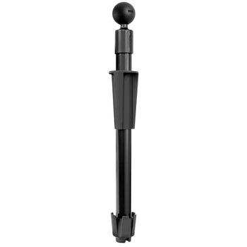 RAM® Press-N-Lock Ball Base with 12" Long Tube - C Size