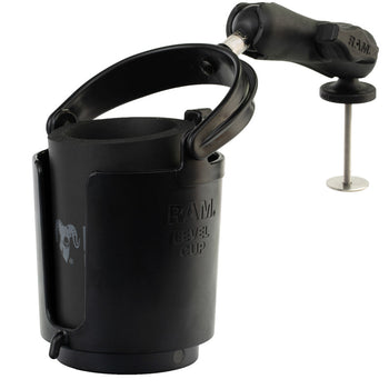 RAP-B-132-5:RAP-B-132-5_1:RAM Level Cup™ 16oz Drink Holder with 5-Spot Base Adapter