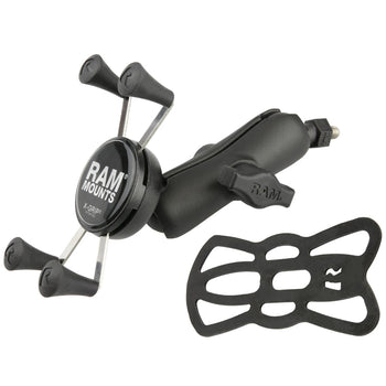 RAM® X-Grip® Phone Mount with RAM® Bow-Cam™ Base