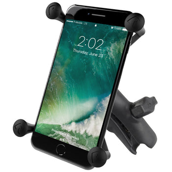 RAM® X-Grip® Large Phone Mount with Composite Double Socket Arm