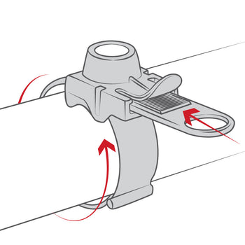 RAM® EZ-Strap™ Rail Mount Base