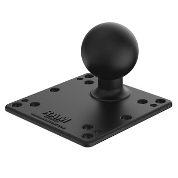 RAM-D-246U:RAM-D-246U_2:RAM 100x100mm VESA Plate with Ball - D Size