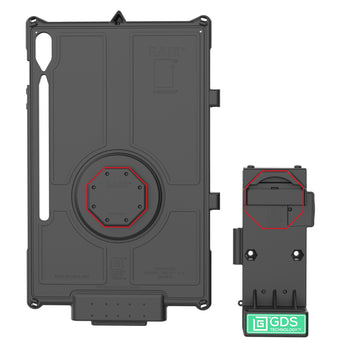 GDS® Uni-Conn™ Locking Spring Loaded Power + Single USB-A Dock