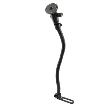 RAM-B-316-1-202U:RAM-B-316-1-202U_1:RAM Pod™ I Vehicle Mount with 18" aluminium Rod and Round Plate - B Size