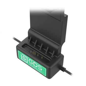 GDS® Uni-Conn™ Left Locking Powered Dock with USB-A & RJ45 Data