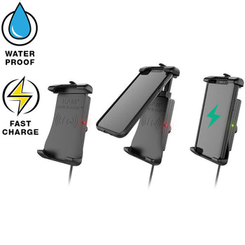 RAM-HOL-UN14WB-1:RAM-HOL-UN14WB-1_2:RAM Quick-Grip™ 15W Waterproof Wireless Charging Holder with Ball