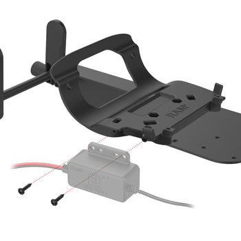 RAM® Printer Mount with Paper Feed for Zebra ZQ630 Series