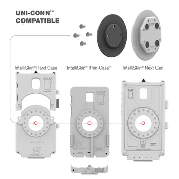 GDS® Uni-Conn™ Adapter for IntelliSkin® - Gray