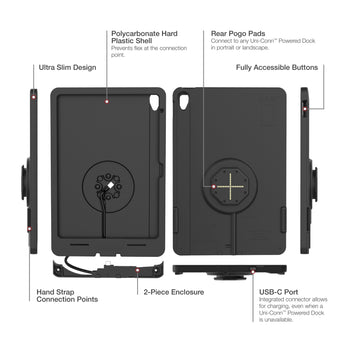 IntelliSkin® Thin-Case™ for iPad 10th Gen (Rear Pogo Pads)