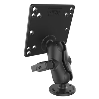 RAM® Double Ball Mount with 100x100mm VESA Plate - C Size Short