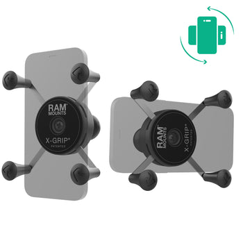 RAM-HOL-UN7BRU:RAM-HOL-UN7BRU_1:RAM Rotating X-Grip Phone Holder with Ball - B Size